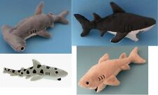 1 Plüschtier Hai Hammerhai Leopardenhai Kuscheltier Haie Stofftier Fische Fisch