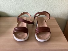 Marc o Polo  Sandaletten Gr. 41. Cognac/Braun mit Klettverschluss