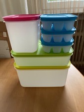 Tupperware Neue Set(6) 3xEiswürfler +1,1l +1,0l +2,5l Set  zum Einfrieren