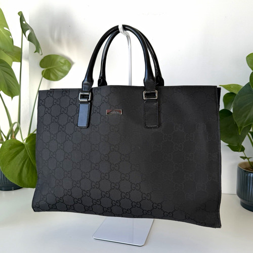 Gucci black jacquard - black, nylon