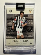 Topps Legends Del Piero Juventus Turin Numbered /99