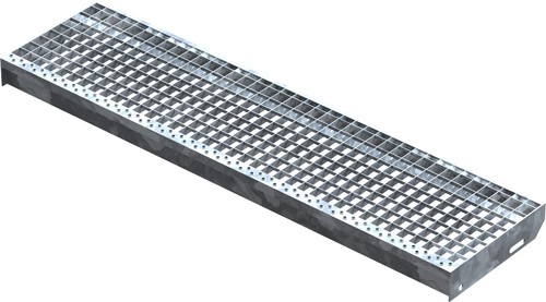 Gitterroststufe stiege stahl - gitterroststufe,