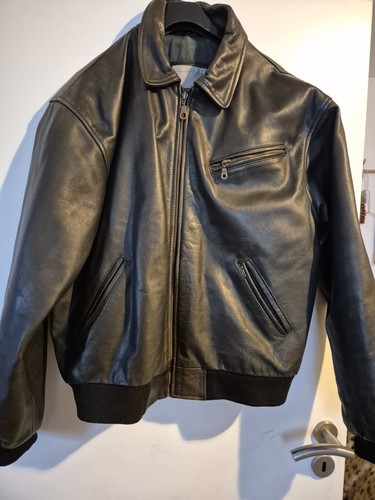 Leder jacke red skin - jacke,