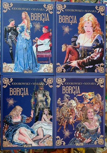 Borgia band komplett - borgia,