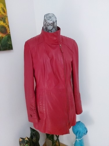Damen mantel echt - echt, ledermantel