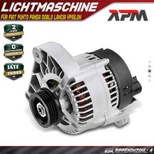 Lichtmaschine Generator 65A für Fiat Punto Panda Doblo Lancia Y Ypsilon 1.1 1.2