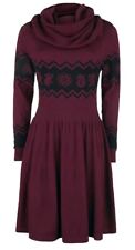 Harry Potter "Häuser" Mittellanges Kleid bordeaux/schwarz Gr. XXL NEU