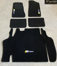 Autoteppich Kofferraummatte für Opel Kadett C Limousine Motorsport 3farbig 5tlg.