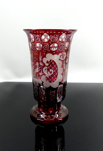 Antike biedermeier vase - antike, aus