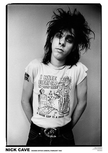 Nick cave poster 1982 burnin - poster,
