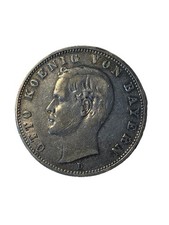 Münze Kaiserreich 2 Mark Otto König von Bayern 1905 D - Jäger 45