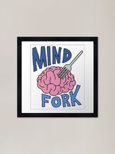 Mind Fork gerahmter Kunstdruck