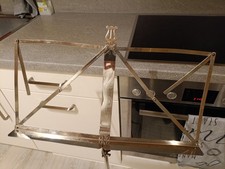 Notenständer Antik, Metall, bis 1,50 m Höhe ausfahrbar, Stabil, Musikständer,...