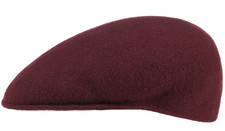 KANGOL Herren Damen Mütze Schirmmütze Flatcap Original 504, bordeaux, Gr. M