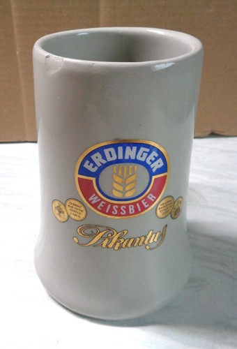 Bierkrug steingut l - steingut, 0,5