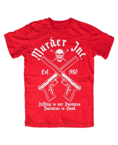 Murder inc shirt - inc., rot