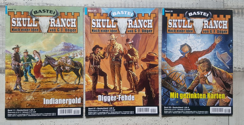 Westernhefte skull ranch - skull,