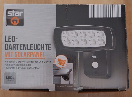Led gartenleuchte mit - led,
