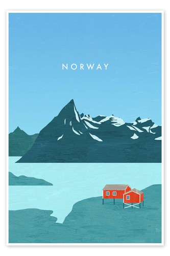 Poster norwegen katinka - poster,