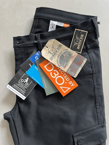 Rokker black jack slim - black,