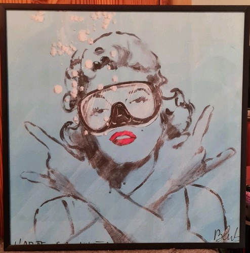 Blub marilyn monroe taucher - blub,