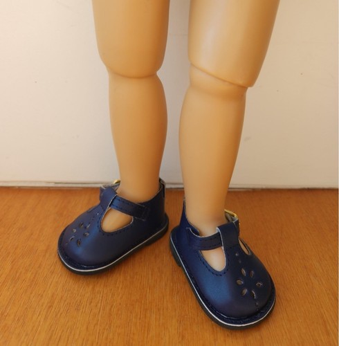 Schuh 72mm babys blau - schuh, puppe