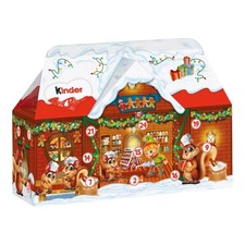Ferrero Kinder Adventskalender Schokolade Mix 2025 3D Weihnachtshaus 234g