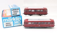 H0 MÄRKLIN 3016 4018 DB Diesel-Schienenbus Beiwagen Konvolut analog AC OVP N111