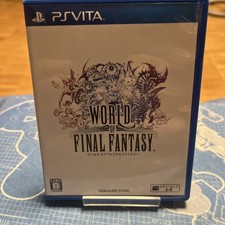 Sony, Playstation Ps Vita World Of Final Fantasy Japanisches Spiel Gebraucht