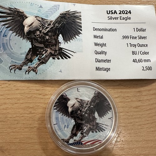 Usa silver eagle 2024 - usa,