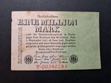 Eine Million 1000000 Mark Ro