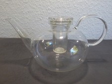 Teekanne Kanne 1,5l,  Jenaer Glas, Wagenfeld Edition, Bauhaus, Made in Germany