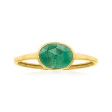 14 Kt Gold Sakota Smaragd