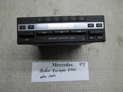 Autoradio becker europa 2000 - autoradio,