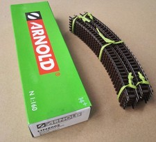 Arnold 10x gebogenes Gleis