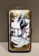 Jugendstil Rosenthal Zigarettendose Chinoiserie Restaurationsobjekt