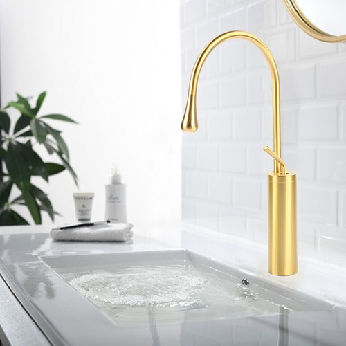Gold waschtischarmatur hoch - waschtischarmatur,