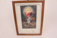 Konfirmationsurkunde 1927 Christus der Auferstandene Schottenstein Jesusbild 