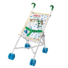 Pippi Langstrumpf Puppenwagen Buggy Stockwagen