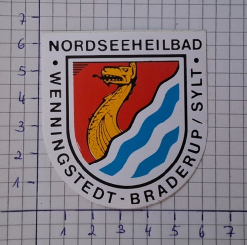 Aufkleber sticker sylt - /,