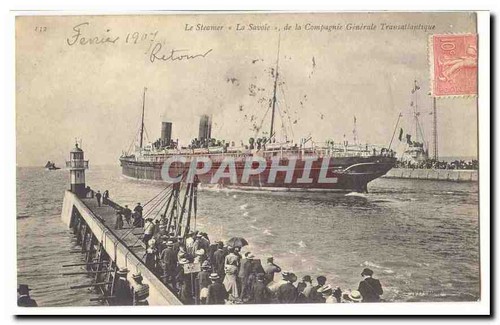Steamer savoie der - savoie",,