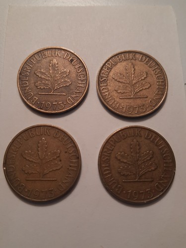 Brd pfennig 1973 d j - brd, 10