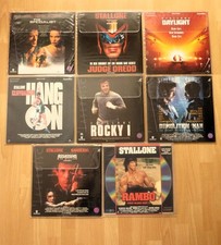 Stallone Laserdisc Sammlung Konvolut deutsch englisch  8 Filme