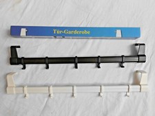 Türgarderobe Hängegarderobe Türhaken Kleiderhaken 5 Haken 60 cm Kunststoff