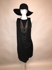 ANA ALCAZAR leichtes Kleid Gr. 36 schwarz, wie NEU, ungetragen, Stiefelkleid