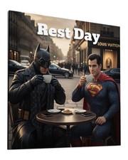 Batman Leinwand Bild Farbig