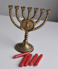 Menora Messing Kerzenhalter