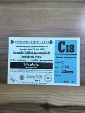 Ticket Eintrittskarte Endspiel Deutsche Meisterschaft 57 Borussia Dortmund - HSV