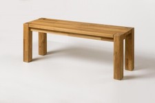 Bank Sitzbank 140cm Massivholz