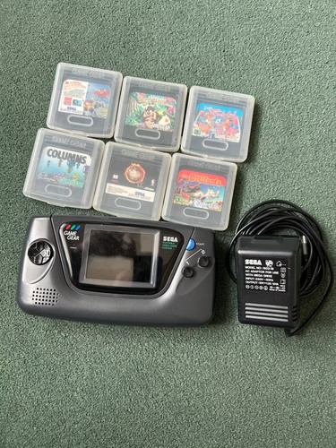 Sega game gear schwarz - game,
